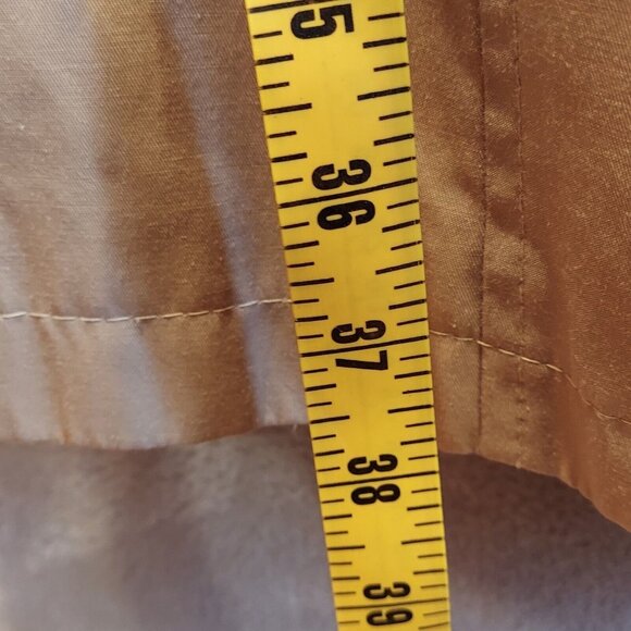 Victorias Secret Womens 4 Double Breasted Trench Coat Belted Jacket FLAW no belt - Picture 4 of 16